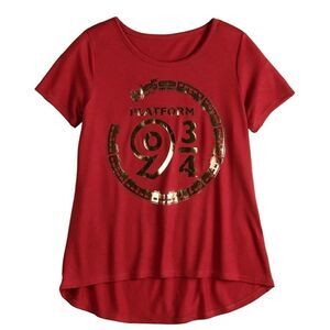 NWT Girls Harry Potter 9 3/4 Tee Shirt